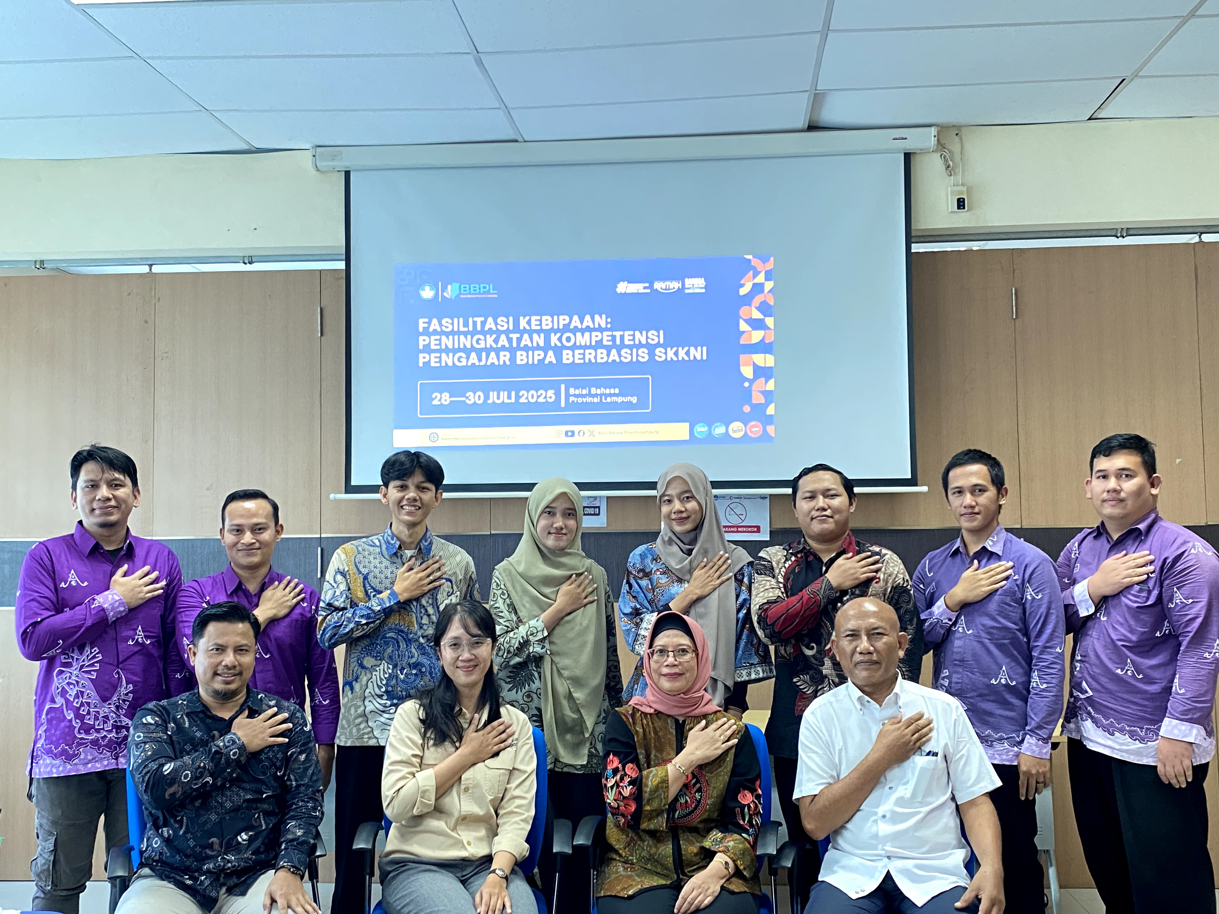 Lembaga Bahasa UM Metro Ikuti Pelatihan Pengajar BIPA Berbasis SKKNI